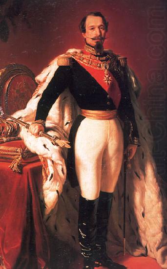 Franz Xaver Winterhalter Portrait de l'empereur Napoleon III china oil painting image